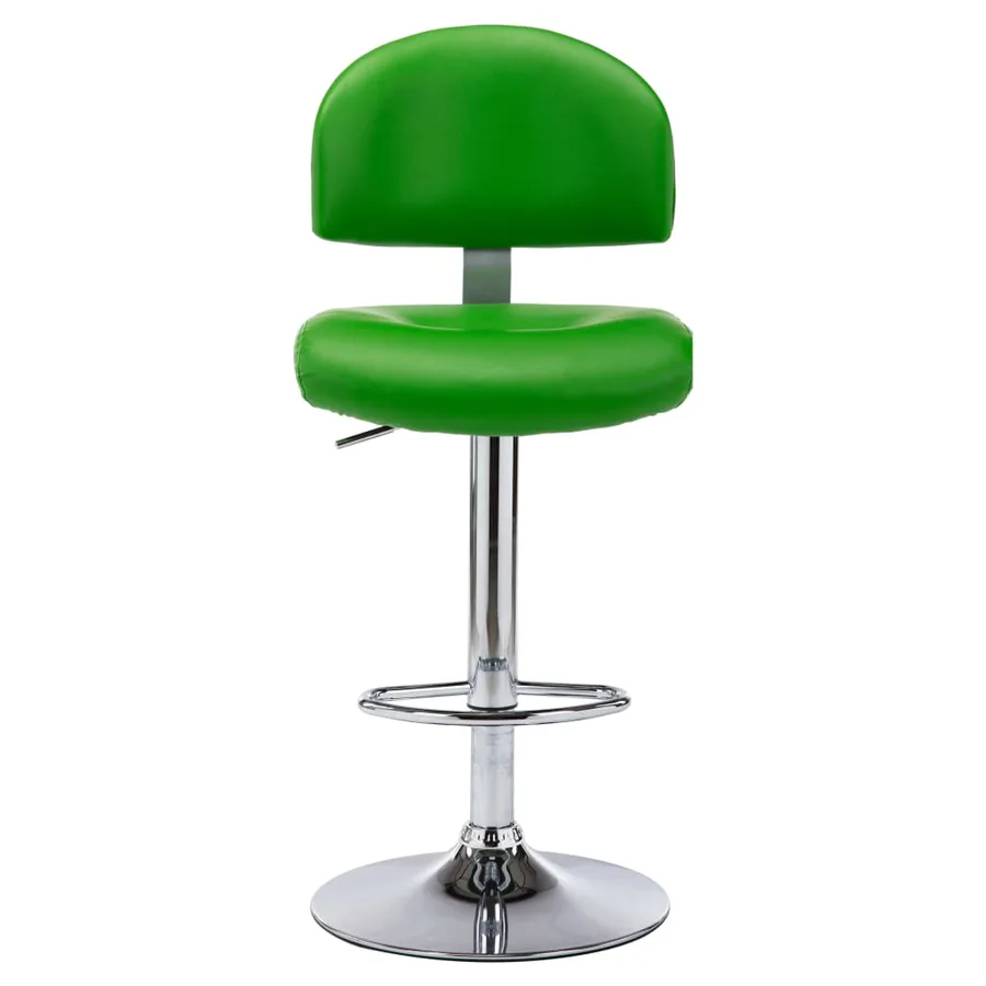 Tabouret de bar Vert Similicuir - 2