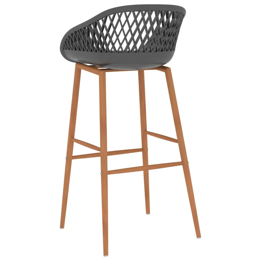 Ensemble de bar 7 pcs Blanc et gris - 10