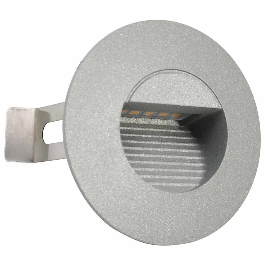 Appliques murales LED d'extérieur 6 pcs 2 W Argenté Rond - 3