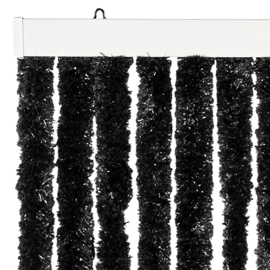 Moustiquaire anthracite 118x220 cm chenille - 4