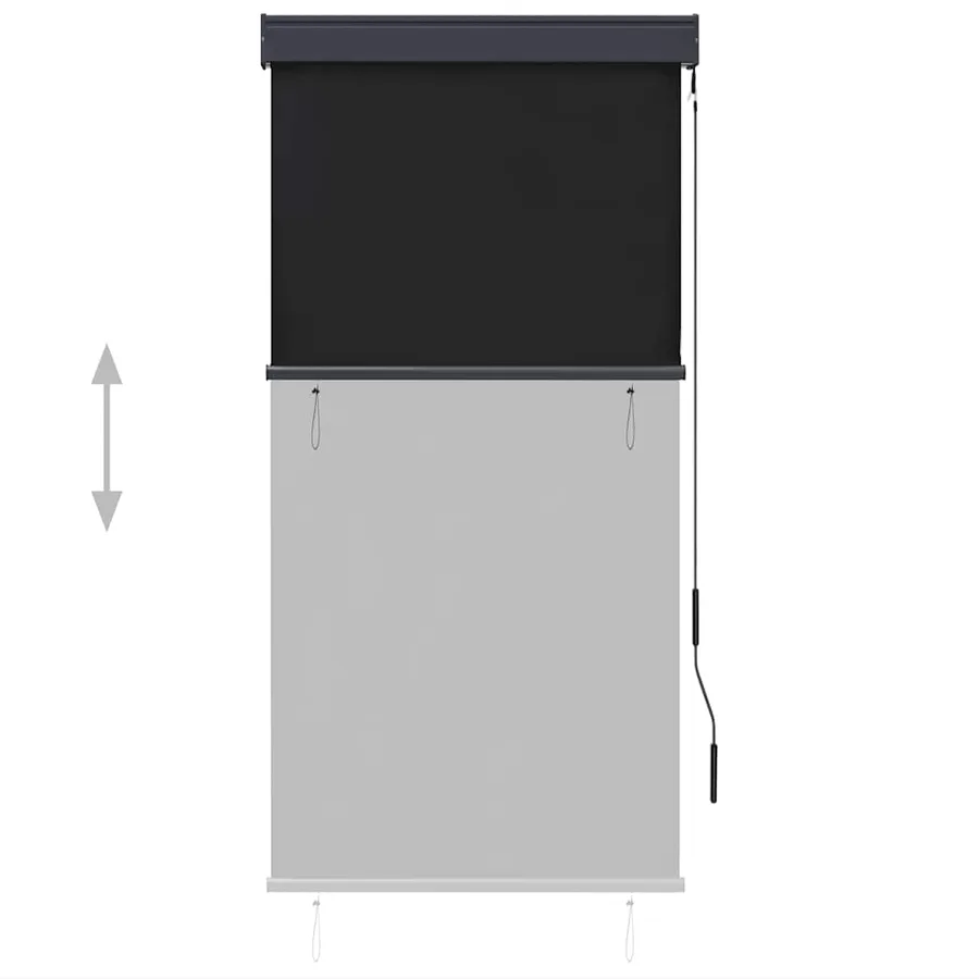 Store roulant d'extérieur 80 x 250 cm Anthracite - 3