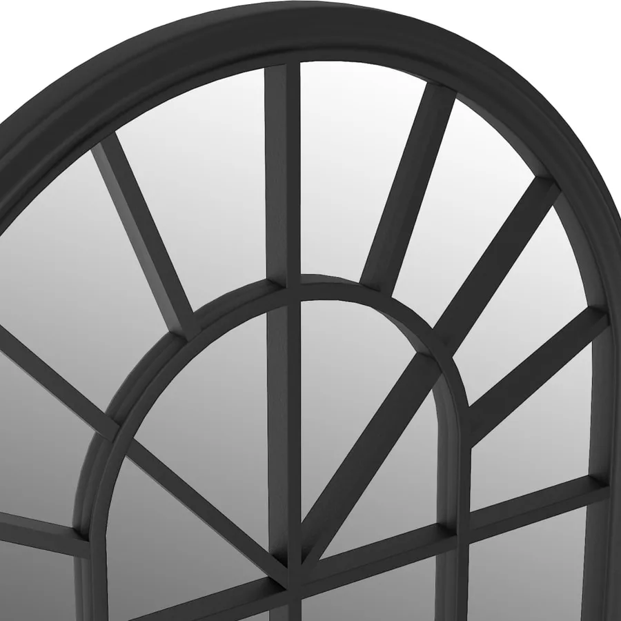 Miroir Noir 90x45 cm Fer pour utilisation à l'intérieur - 5