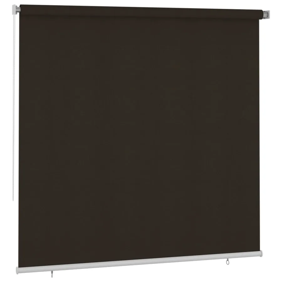 Store roulant d'extérieur 245 (l) x 230 (H) cm marron