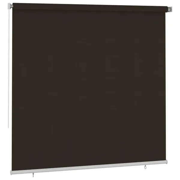 Store roulant d'extérieur 245 (l) x 230 (H) cm marron