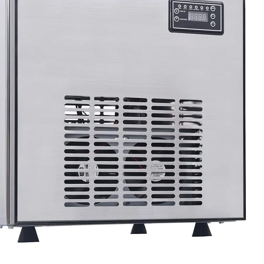 Fabricant de cubes de glace avec porte Argenté 43 x 40 x 71 cm - 7