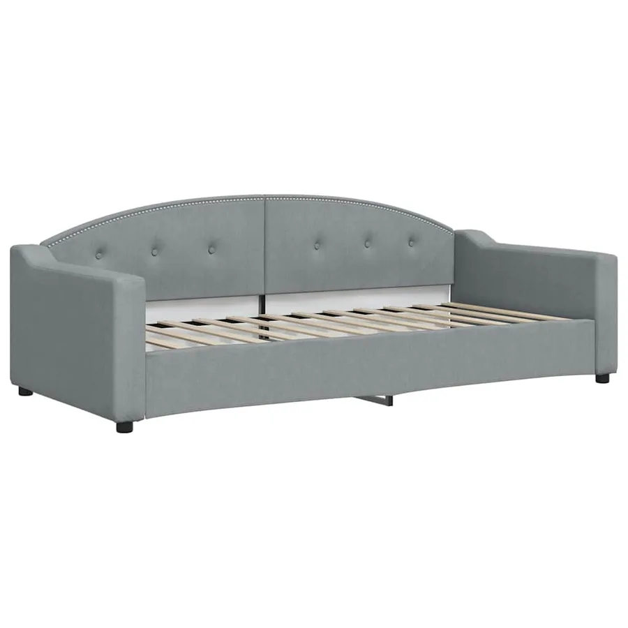 Lit de jour avec gigogne et tiroirs sans matelas 90x200 cm - 6