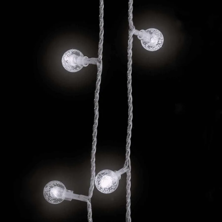 Guirlande lumineuse Globe 40 m 400 LED Blanc froid 8 fonctions - 7