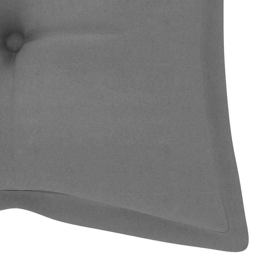 Banc de jardin avec coussin 120 cm Bambou - 9