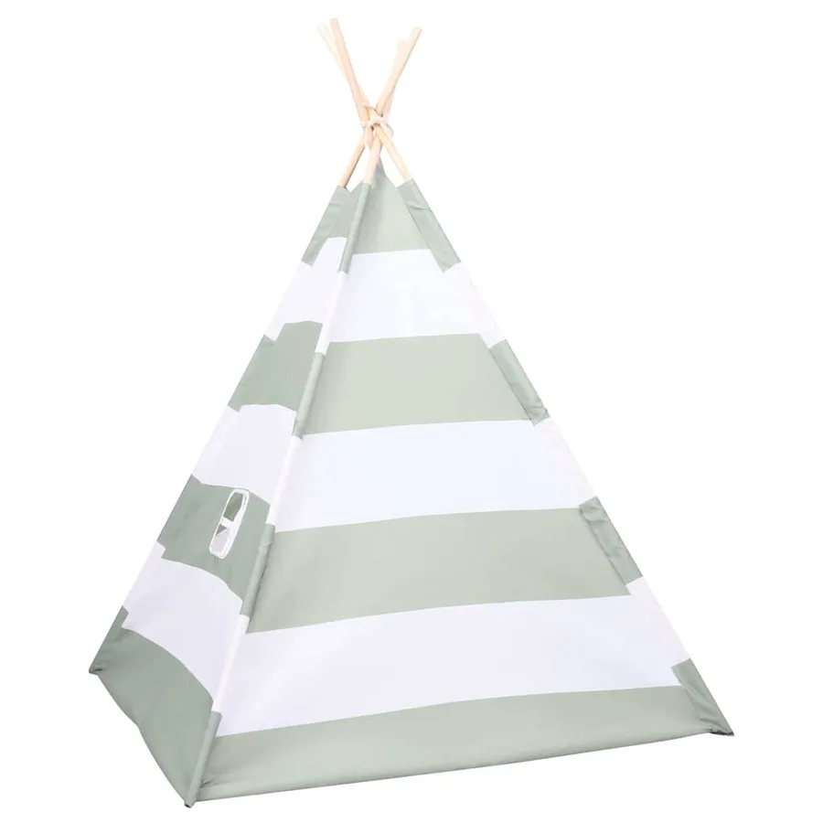 Tente pour enfants Rayé Gris et blanc 120 x 120 x 150 cm - 3