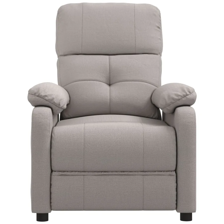 Fauteuil inclinable Taupe Tissu - 3