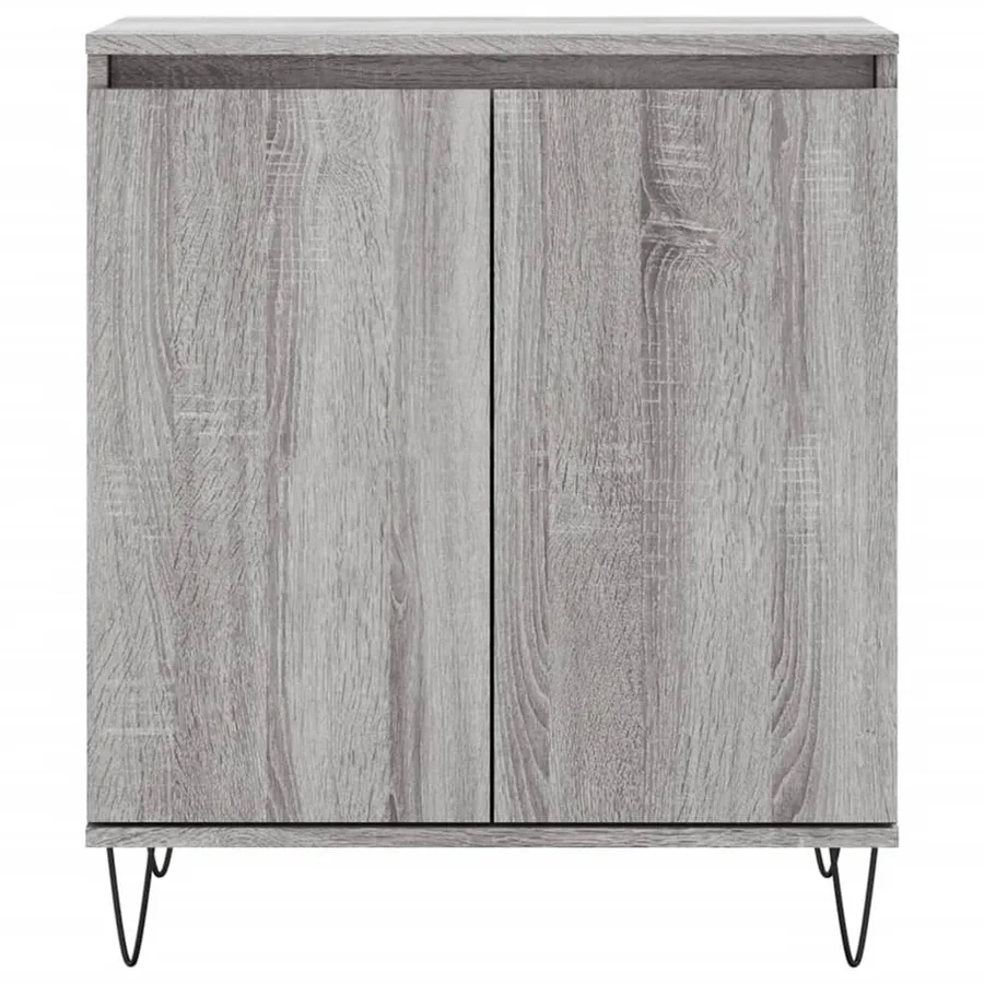 Buffet Sonoma gris 60x35x70 cm Bois d'ingénierie - 5