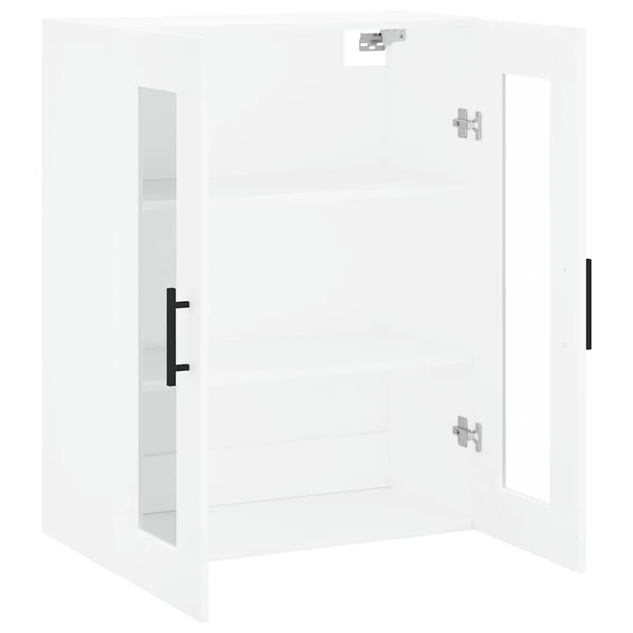 Armoire murale blanc 69,5x34x90 cm - 6