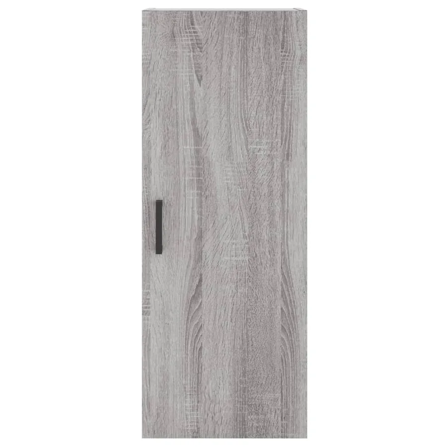 Armoire murale sonoma gris 34,5x34x90 cm - 7