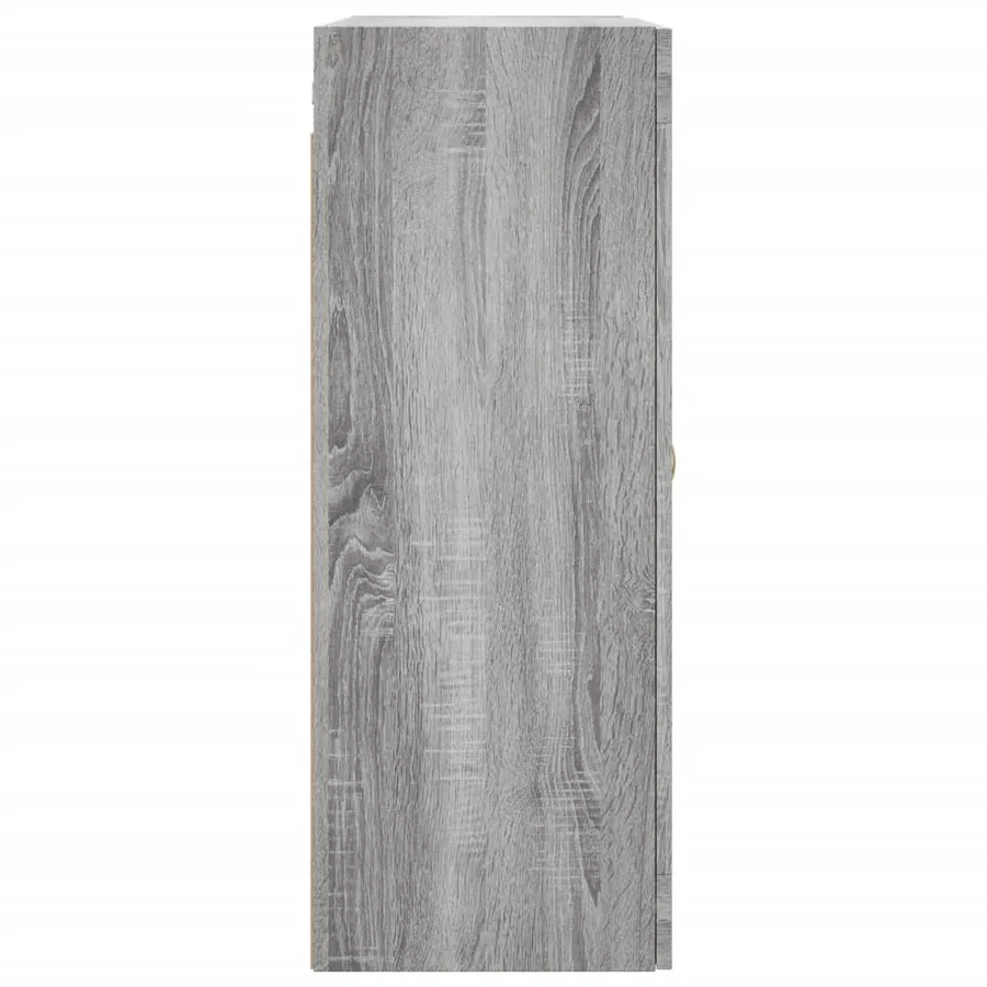 Armoire murale sonoma gris 69,5x34x90 cm - 8