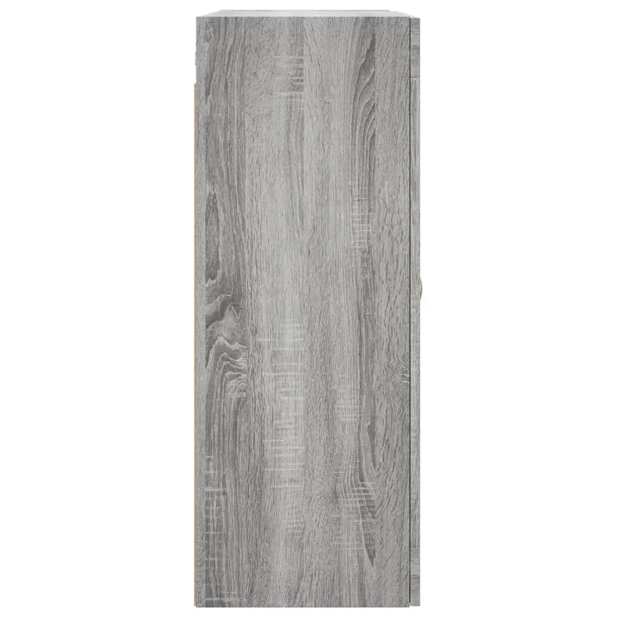 Armoires murales 2 pcs sonoma gris bois d'ingénierie - 7