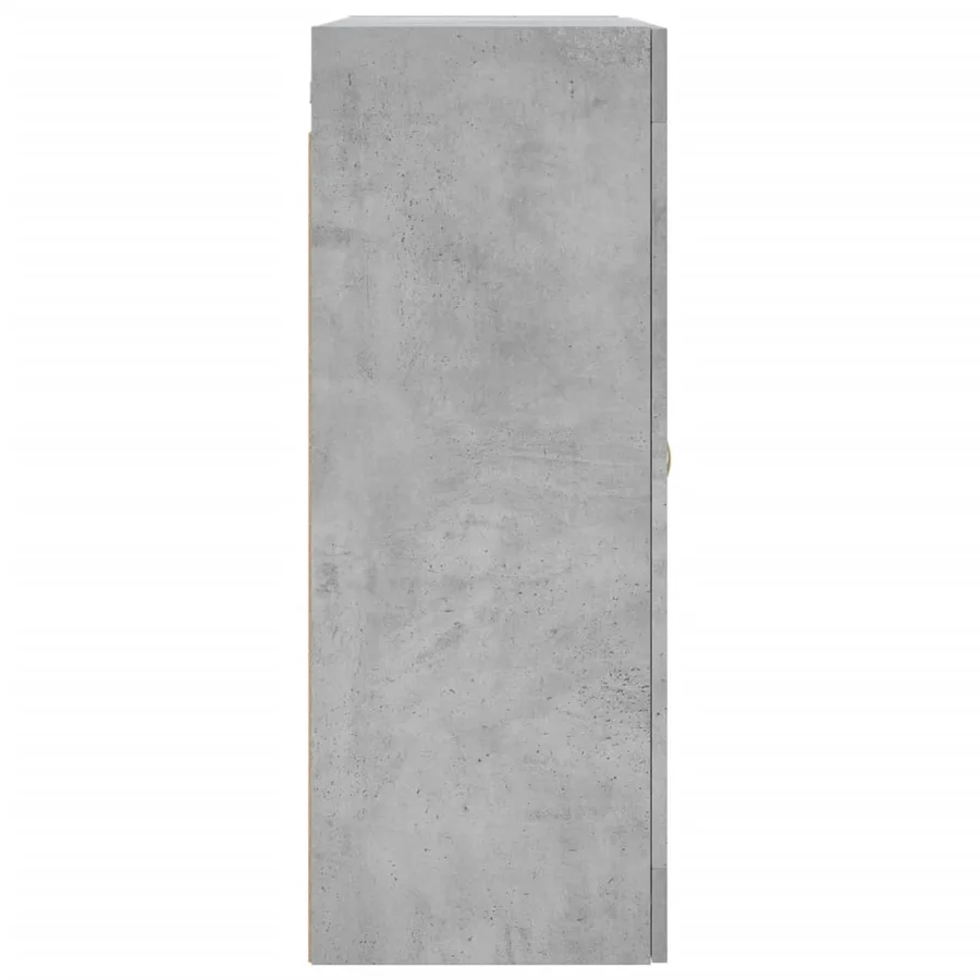 Armoire murale gris béton 69,5x34x90 cm - 8