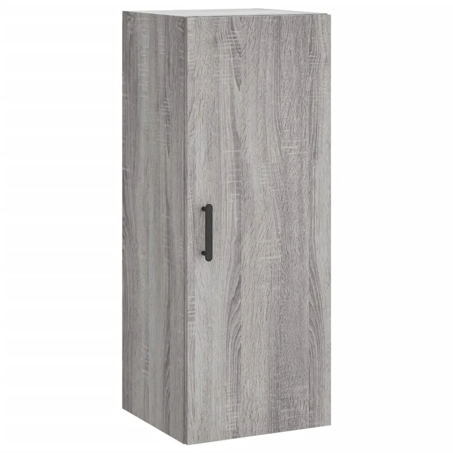 Buffet haut Sonoma gris 34,5x34x180 cm Bois d'ingénierie - 7