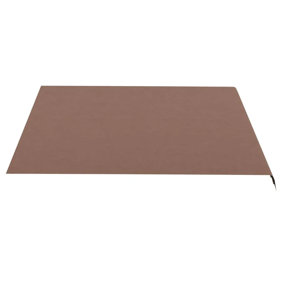 Tissu de remplacement pour auvent marron 4x3,5 m polyester - 4