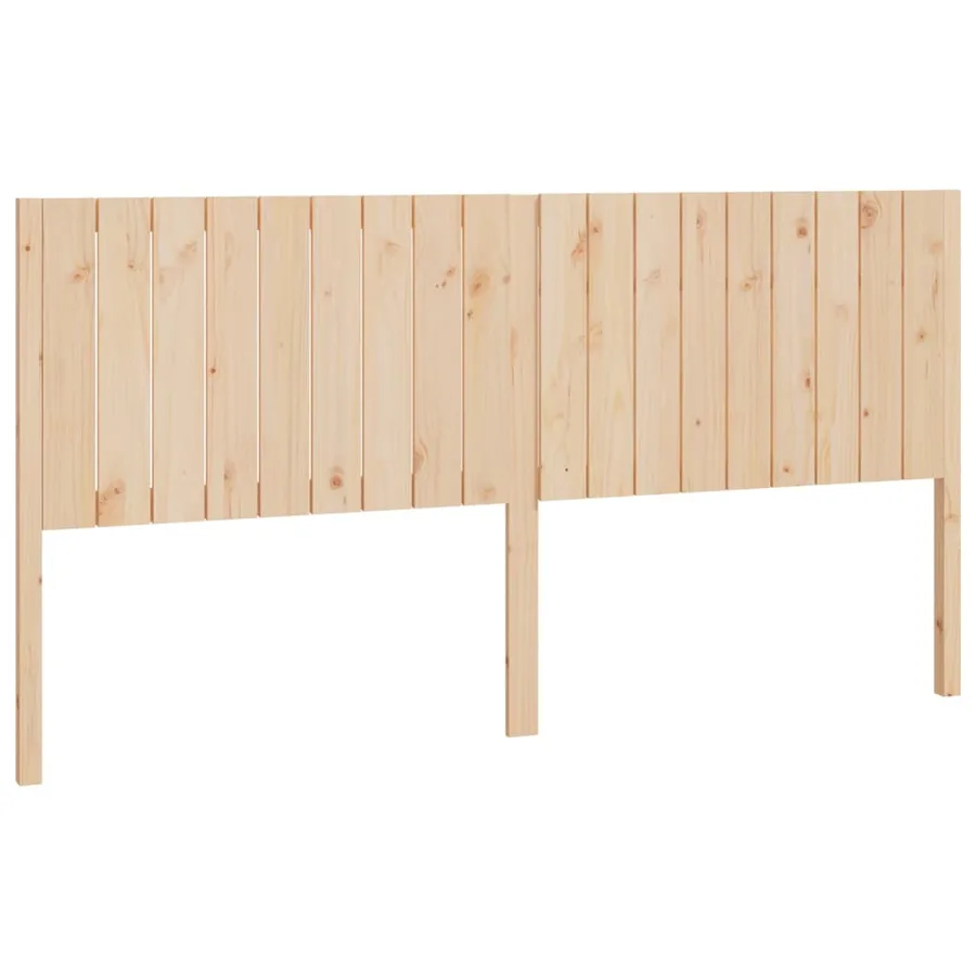 Tête de lit 185,5x4x100 cm Bois massif de pin - 2