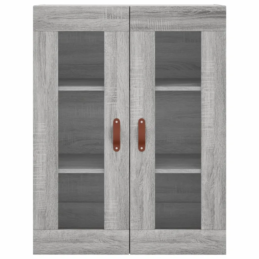 Armoires murales 2 pcs sonoma gris bois d'ingénierie - 6