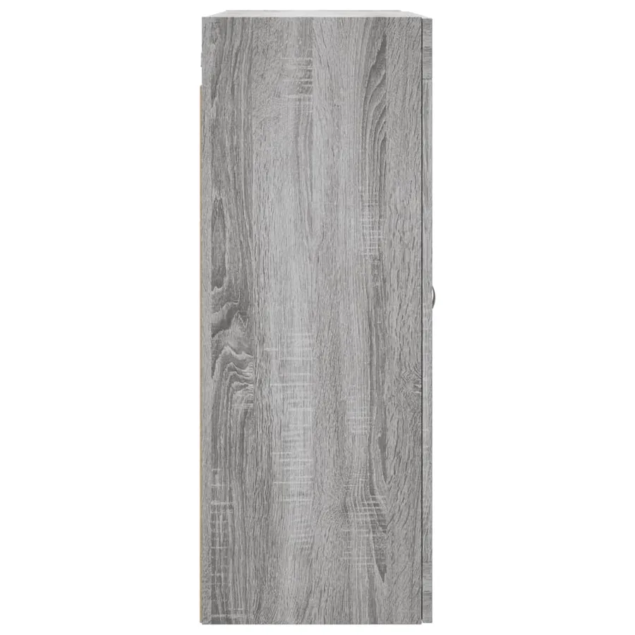 Armoires murales 2 pcs sonoma gris bois d'ingénierie - 7