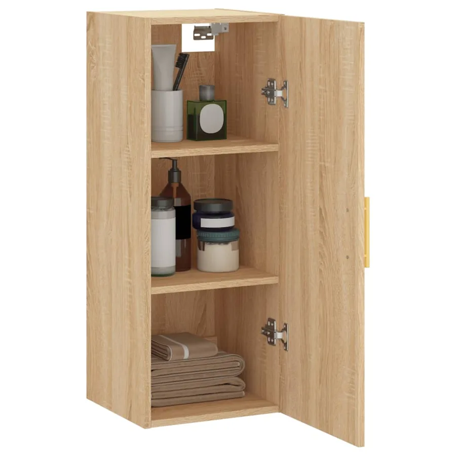 Armoire murale chêne sonoma 34,5x34x90 cm - 5
