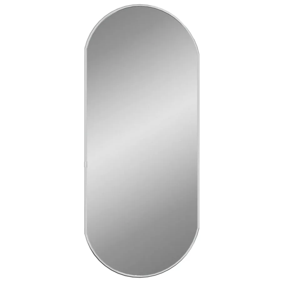 Miroir mural Argenté 70x30 cm Ovale - 3