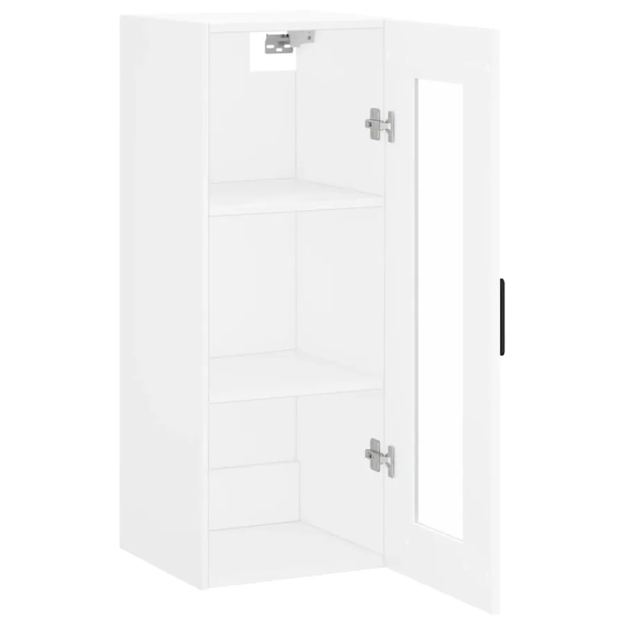 Armoire murale blanc 34,5x34x90 cm - 6