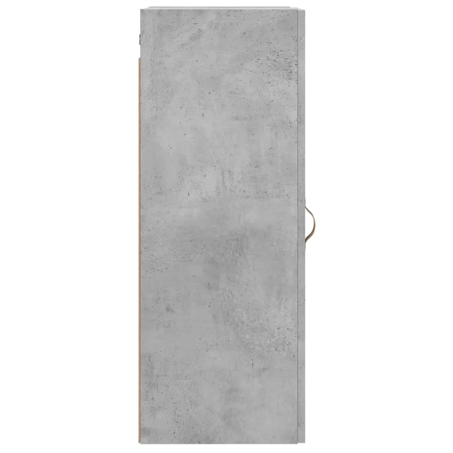 Armoire murale gris béton 34,5x34x90 cm - 8