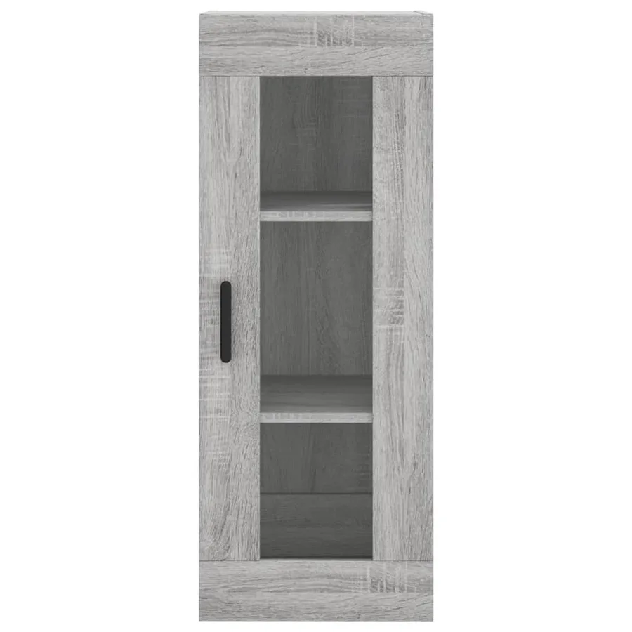 Buffet haut Sonoma gris 34,5x34x180 cm Bois d'ingénierie - 8