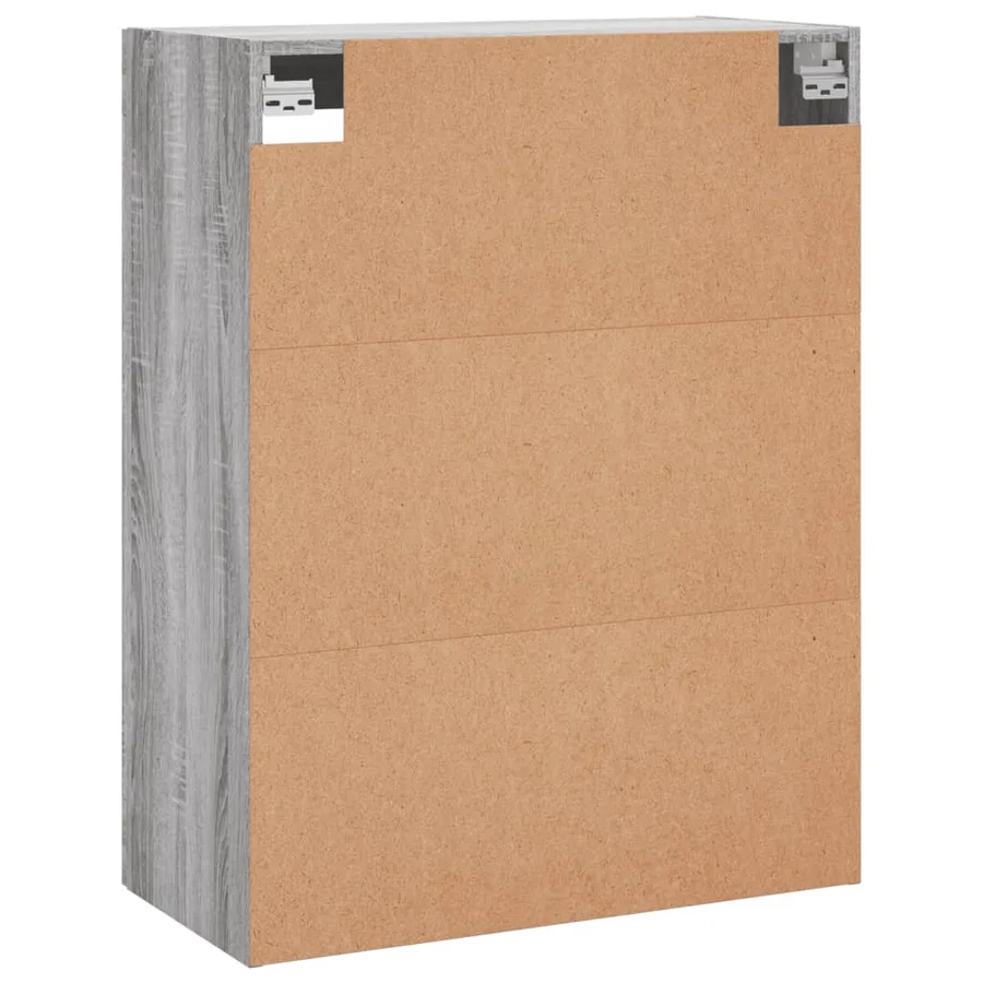 Armoire murale sonoma gris 69,5x34x90 cm - 9