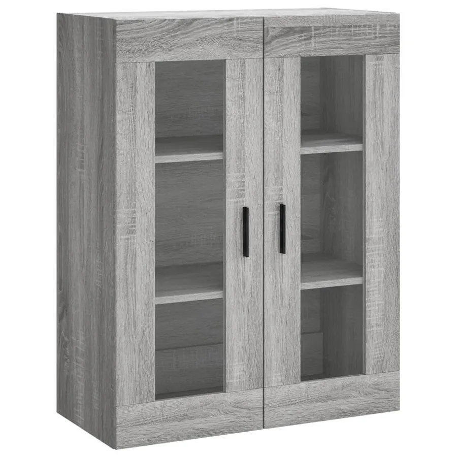 Armoires murales 2 pcs sonoma gris bois d'ingénierie - 5