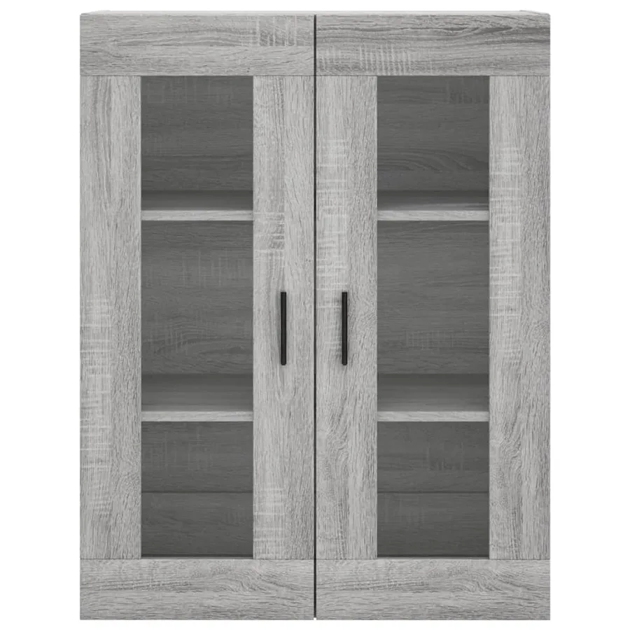 Armoires murales 2 pcs sonoma gris bois d'ingénierie - 6