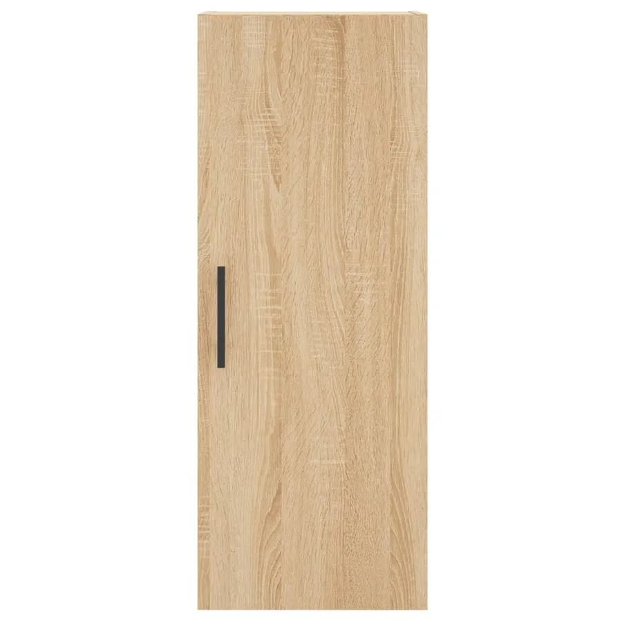 Buffet haut Chêne sonoma 34,5x34x180 cm Bois d'ingénierie - 6
