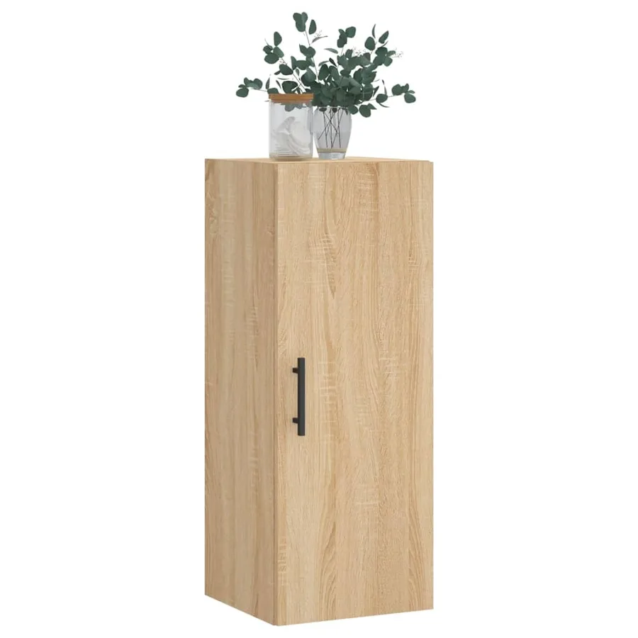 Armoire murale chêne sonoma 34,5x34x90 cm - 4