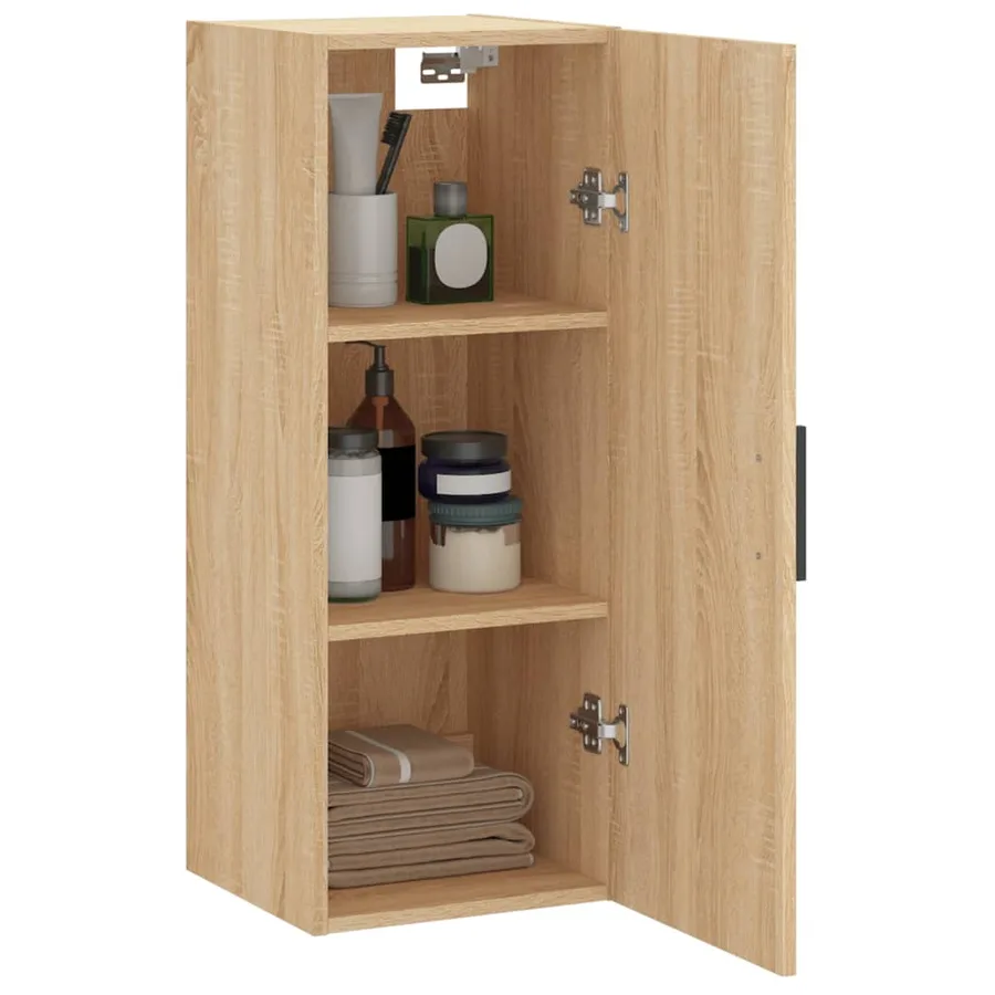 Armoire murale chêne sonoma 34,5x34x90 cm - 5