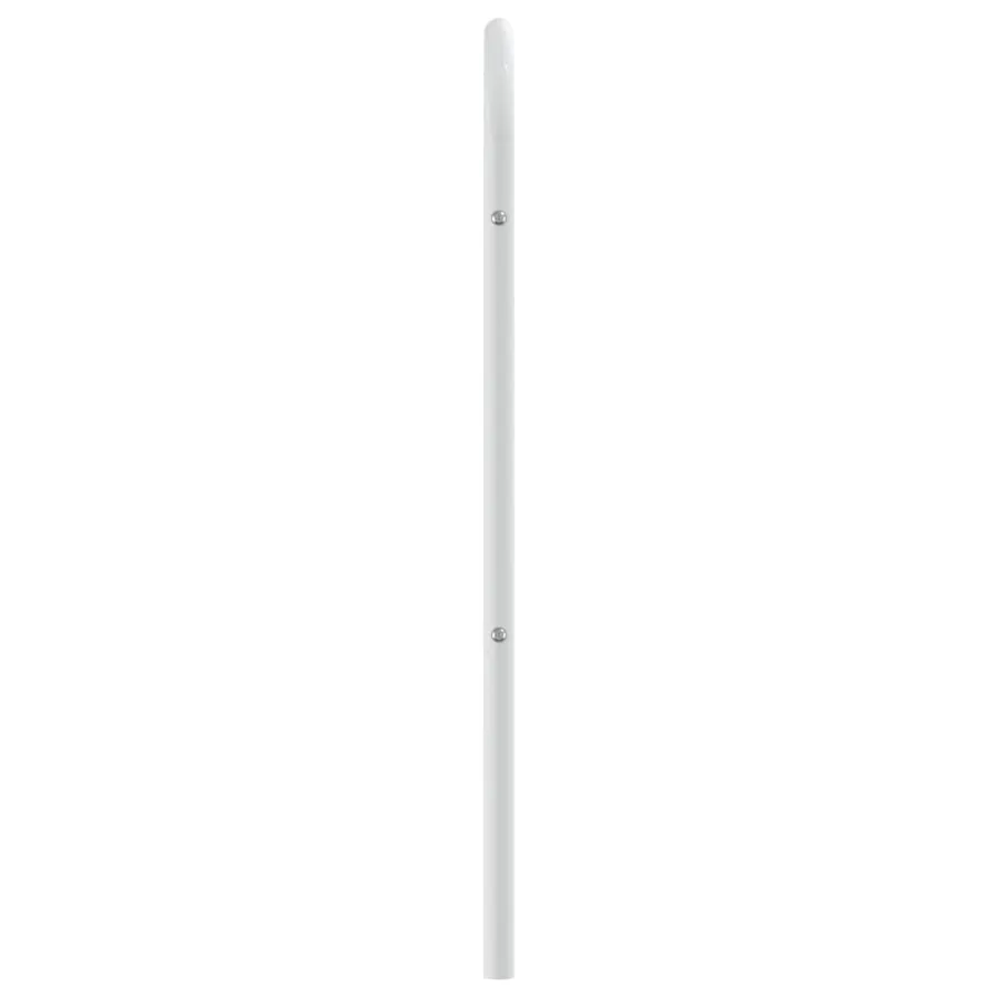 Tête de lit de remplacement métal blanc 100 cm - 5