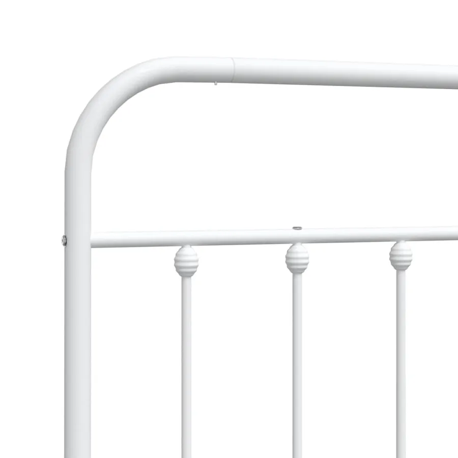 Tête de lit de remplacement métal blanc 100 cm - 6