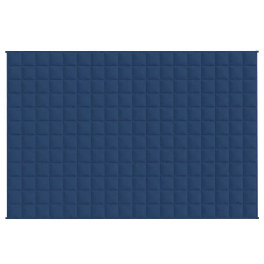 Couverture lestée Bleu 137x200 cm 10 kg Tissu - 3