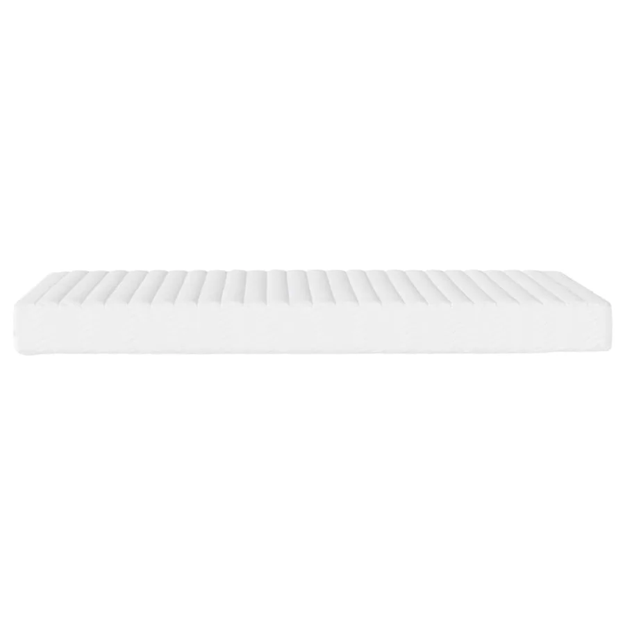 Matelas en mousse blanc 120x200 cm dureté H2 H3 - 4