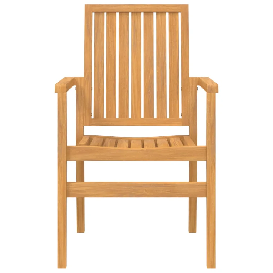 Ensemble à manger de jardin 7 pcs Bois de teck solide - 5