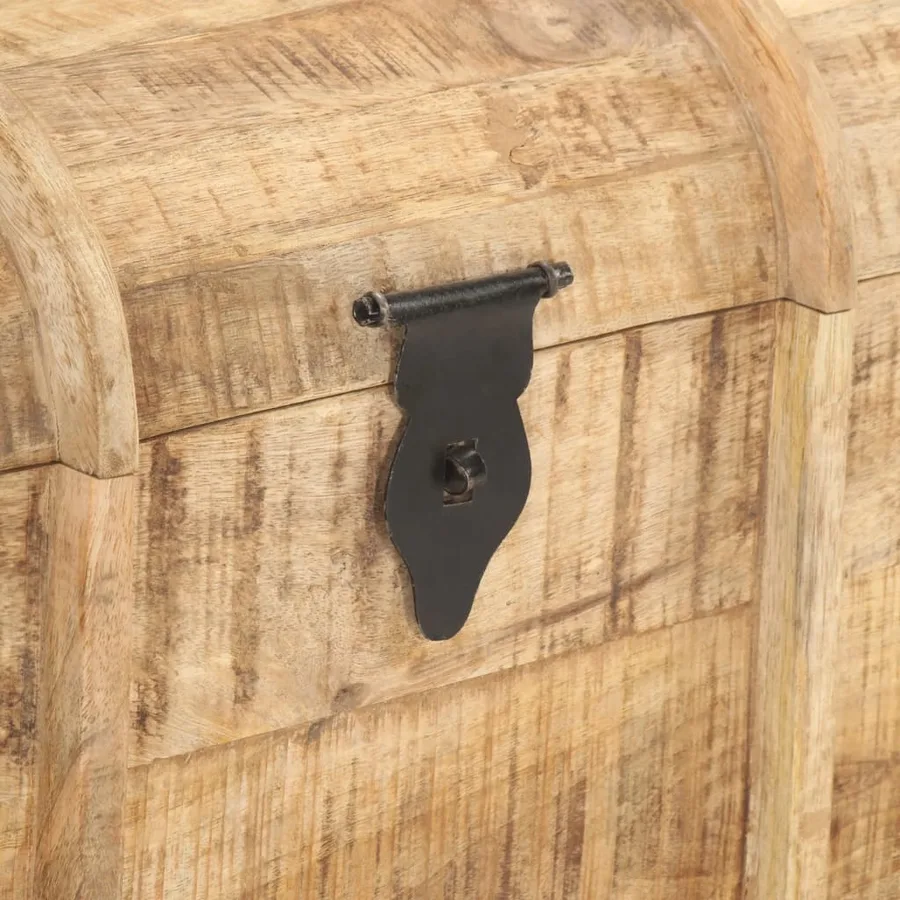 Coffres de rangement 2 pcs Bois de manguier massif - 8