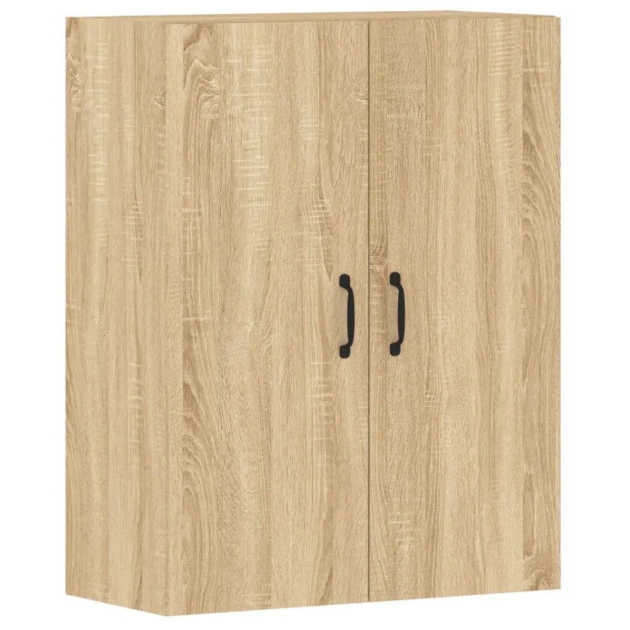 Armoires murales 2 pcs chêne sonoma bois d'ingénierie - 6