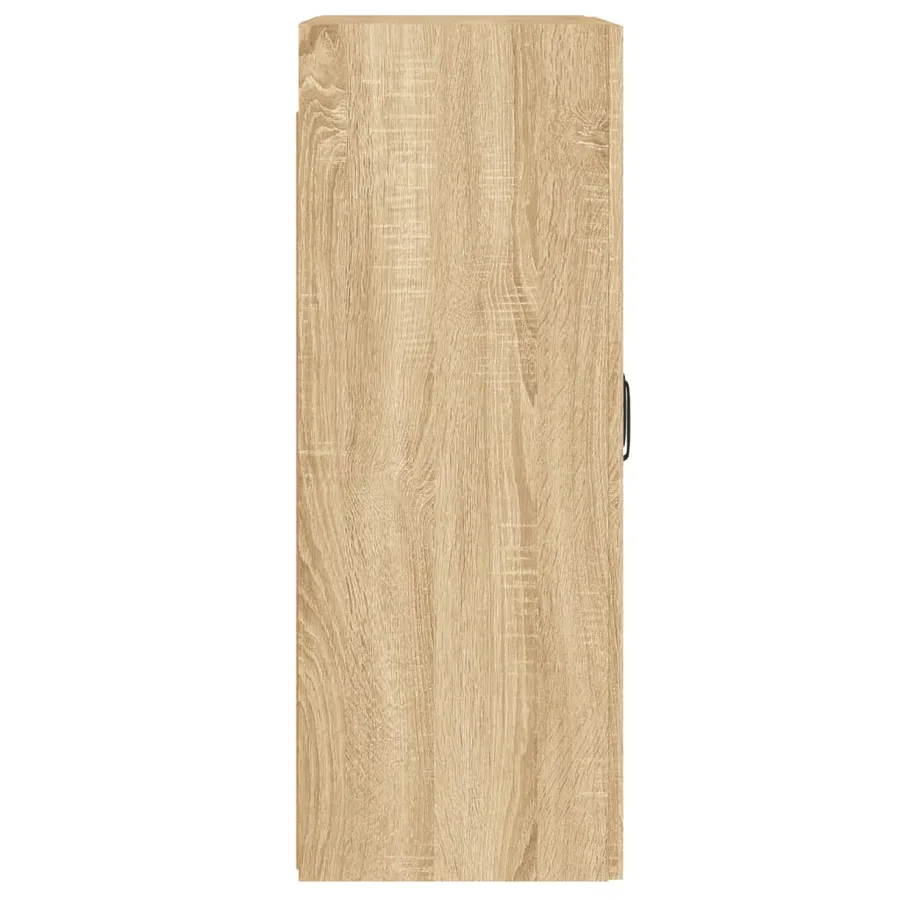 Armoires murales 2 pcs chêne sonoma bois d'ingénierie - 8