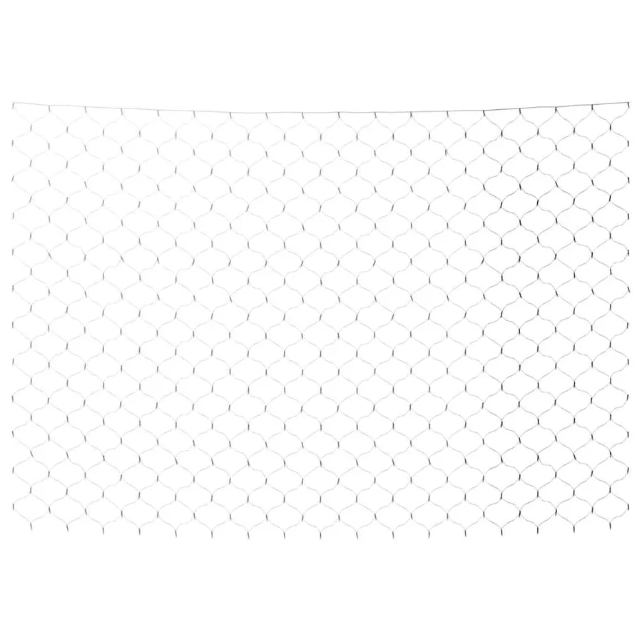 Filet lumineux blanc froid de Noël 3x3 m 306 LED Int/ext - 6