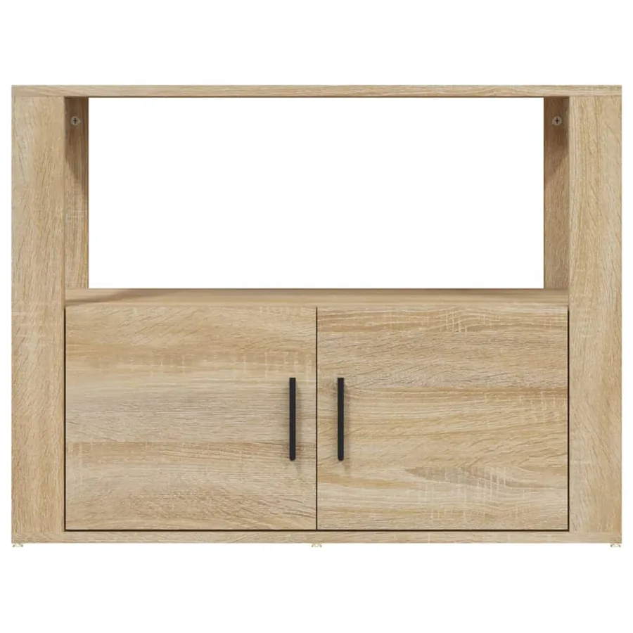 Buffet Chêne sonoma 80x30x60 cm Bois d'ingénierie - 6