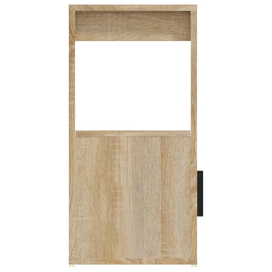 Buffet Chêne sonoma 80x30x60 cm Bois d'ingénierie - 8