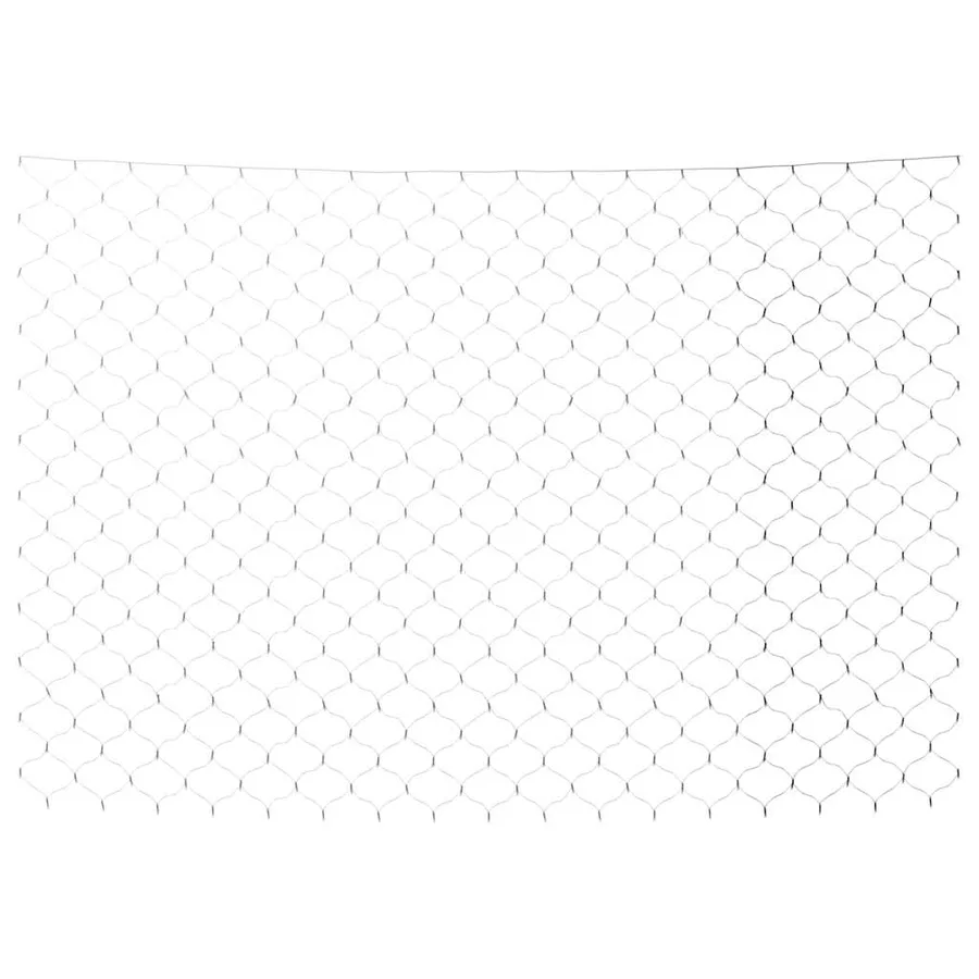 Filet lumineux blanc froid de Noël 3x2 m 204 LED Int/extérieur - 6