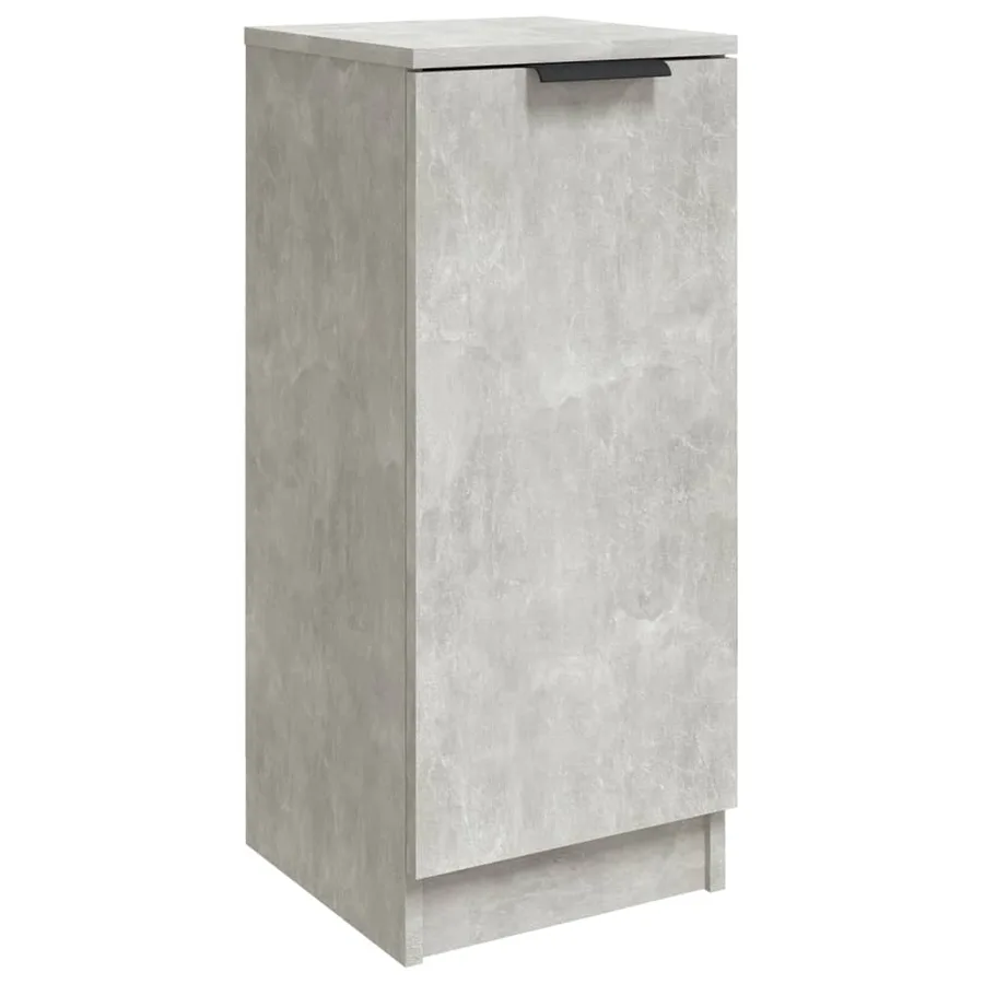 Buffet Gris béton 30x30x70 cm Bois d'ingénierie - 2