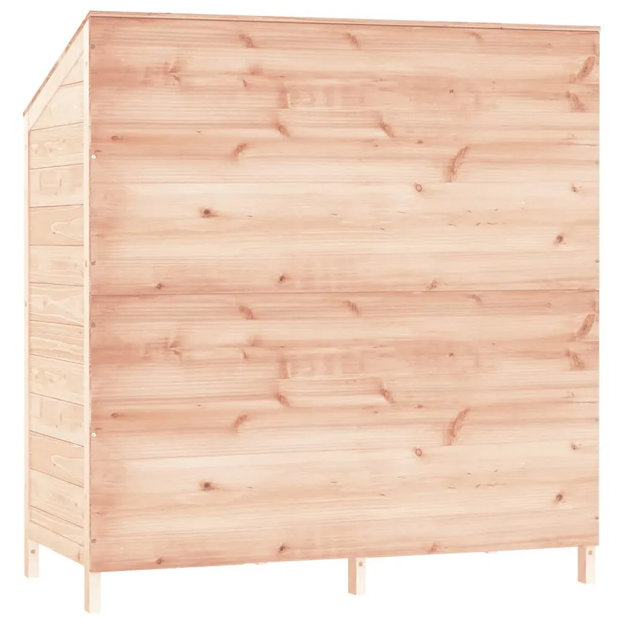 Remise de jardin 102x52x112 cm Bois de sapin solide - 6